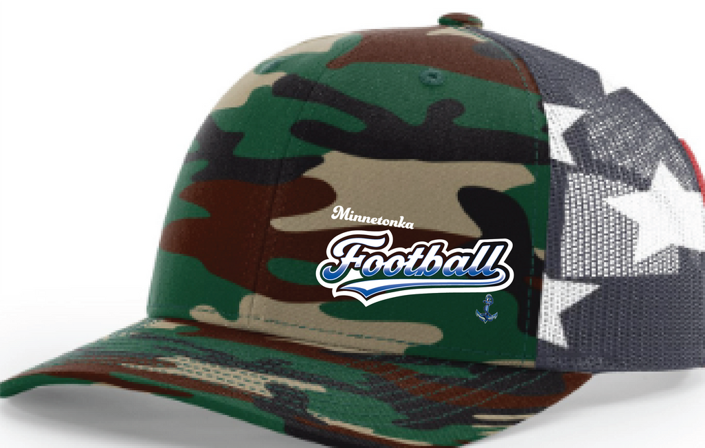 TFA Honor The Brave 112 Richardson Printed Mesh Trucker Snapback Hat