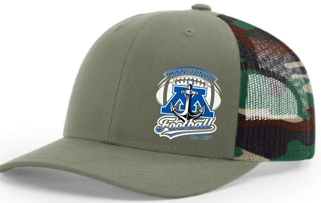 TFA Salute To Service 112 Richardson Printed Mesh Trucker Snapback Hat