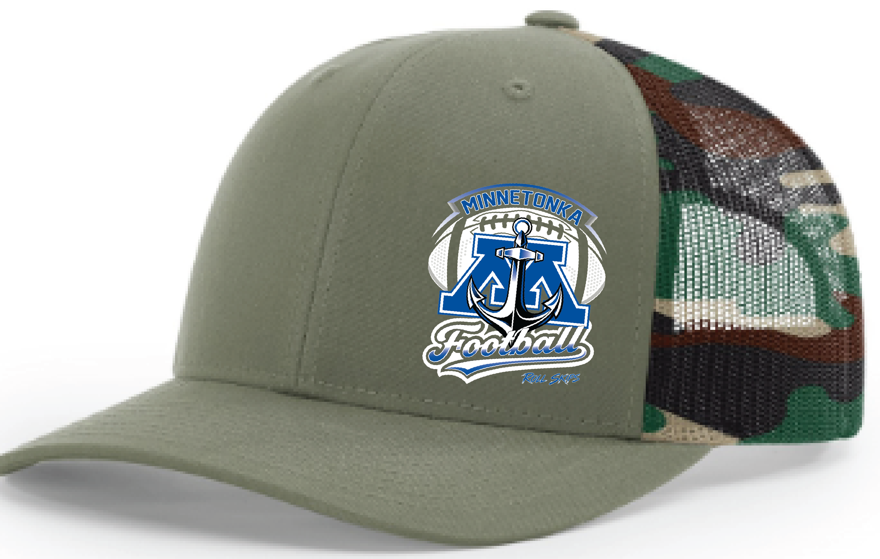 TFA Salute To Service 112 Richardson Printed Mesh Trucker Snapback Hat