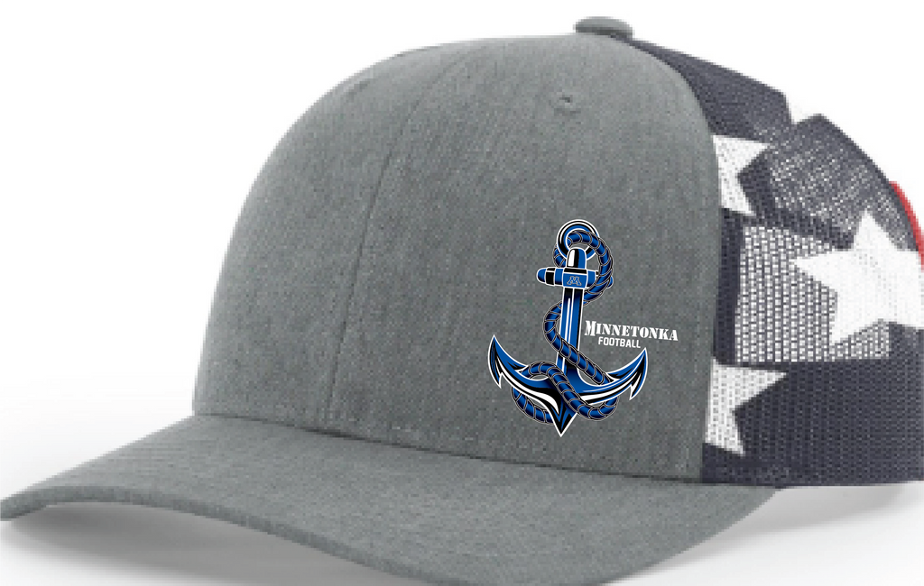 TFA Honor The Brave 112 Richardson Printed Mesh Trucker Snapback Hat