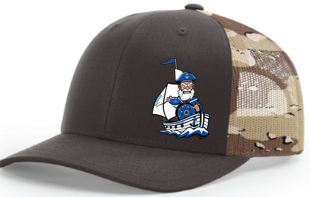 TFA Salute To Service 112 Richardson Printed Mesh Trucker Snapback Hat