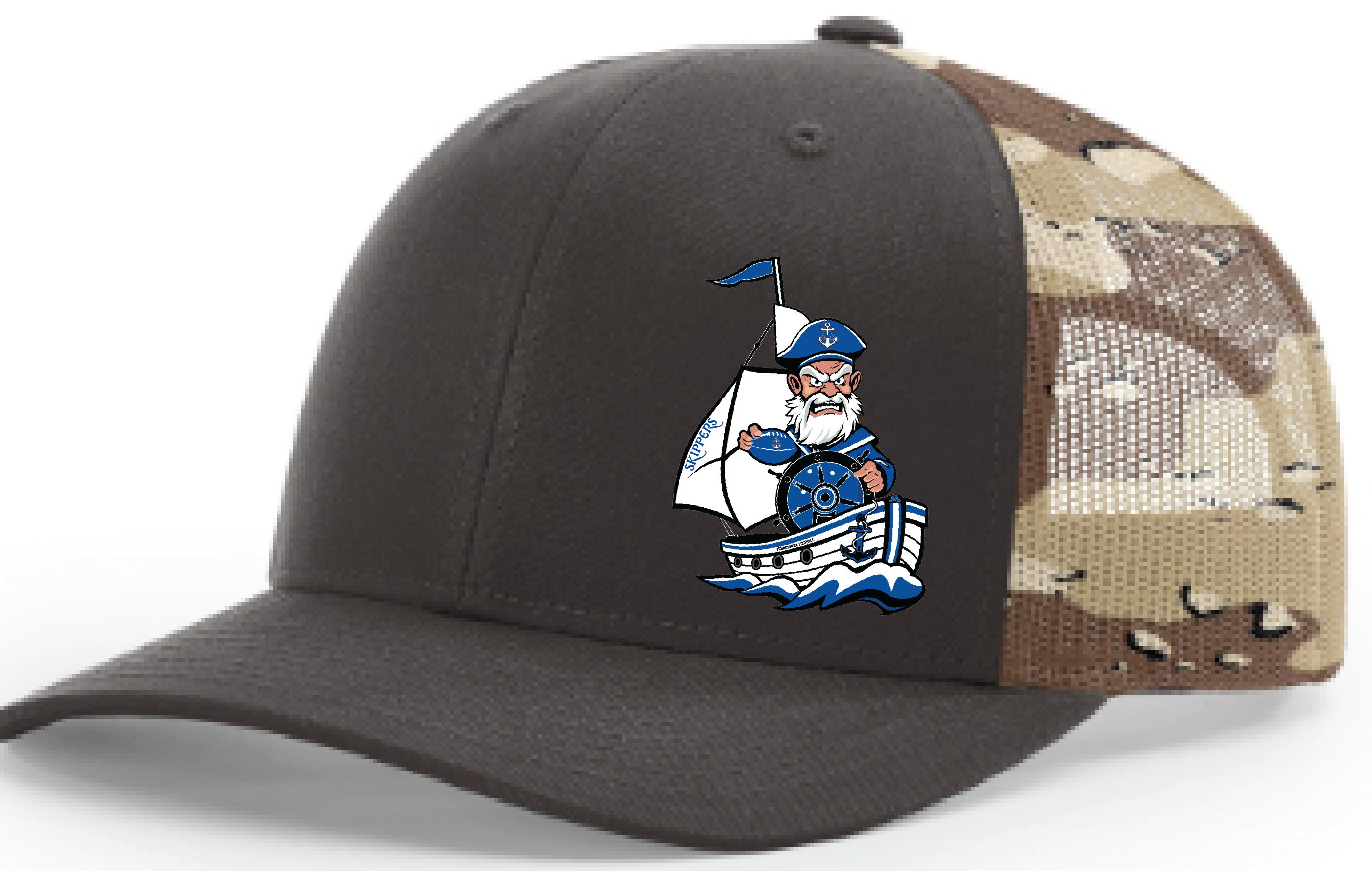 TFA Salute To Service 112 Richardson Printed Mesh Trucker Snapback Hat