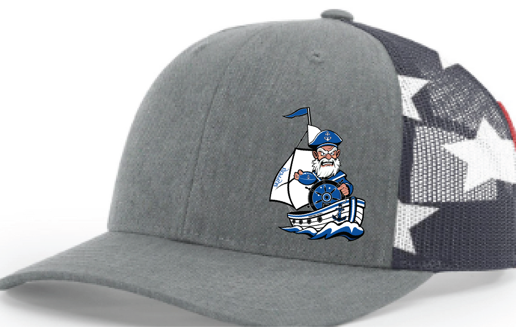 TFA Salute To Service 112 Richardson Printed Mesh Trucker Snapback Hat