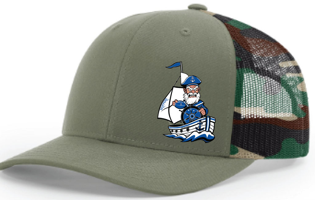 TFA Salute To Service 112 Richardson Printed Mesh Trucker Snapback Hat