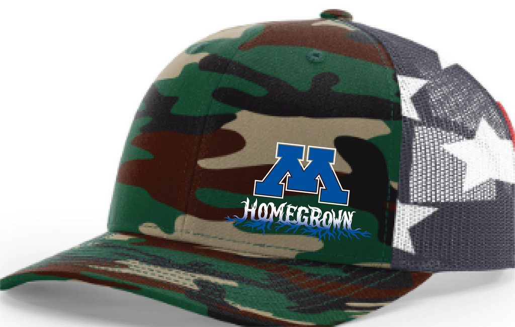 TFA Honor The Brave 112 Richardson Printed Mesh Trucker Snapback Hat