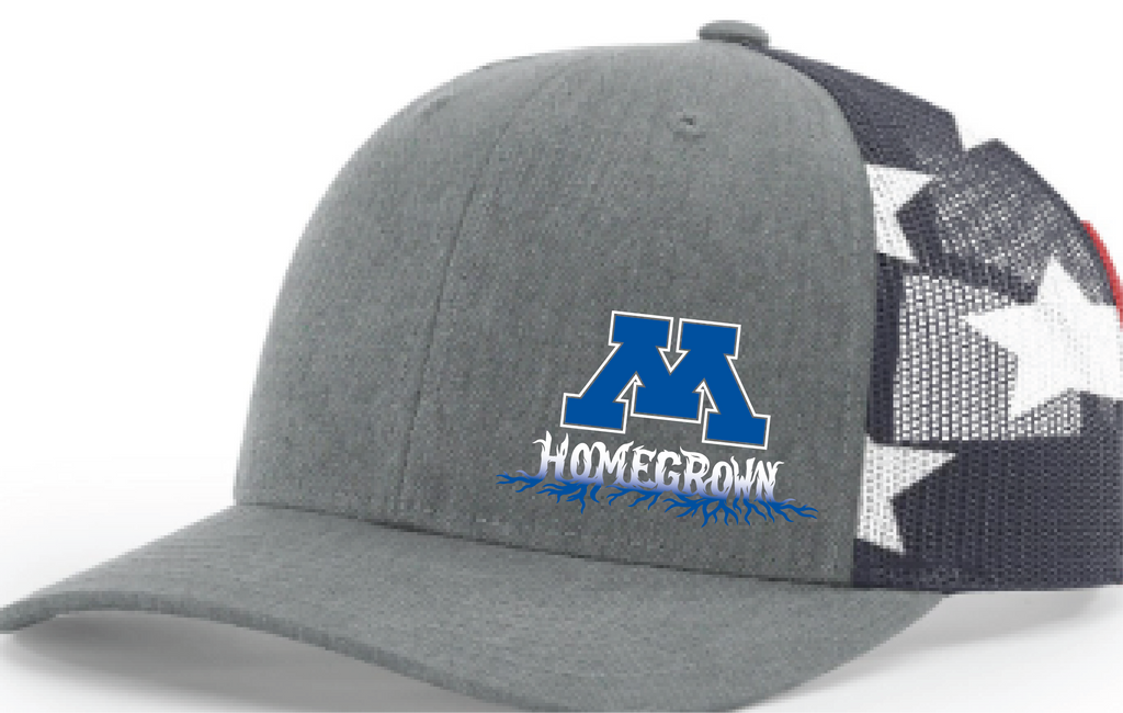 TFA Honor The Brave 112 Richardson Printed Mesh Trucker Snapback Hat