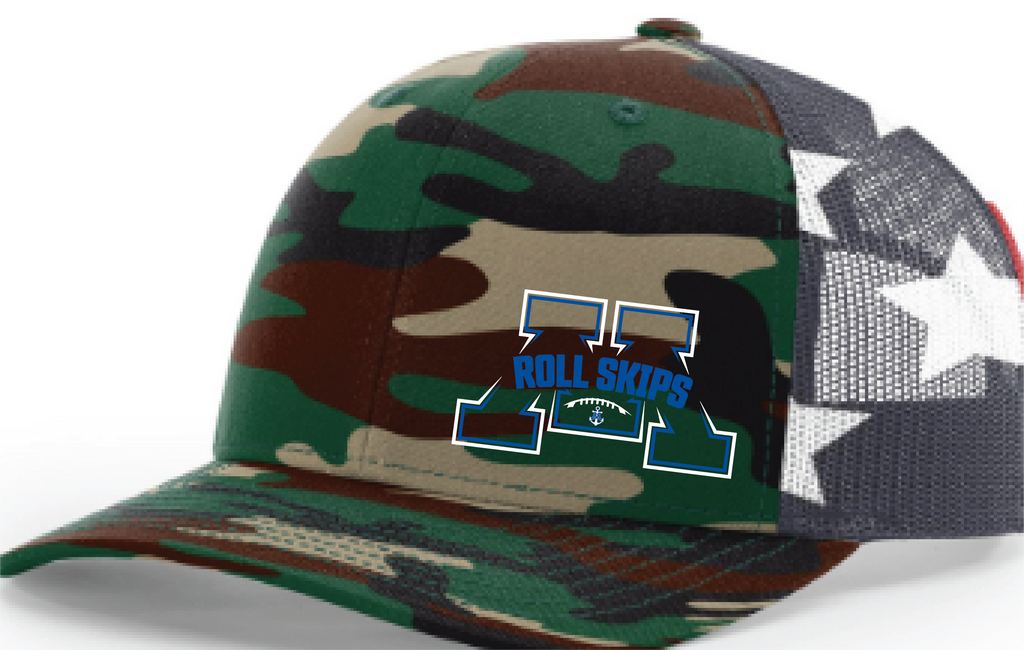 TFA Salute To Service 112 Richardson Printed Mesh Trucker Snapback Hat