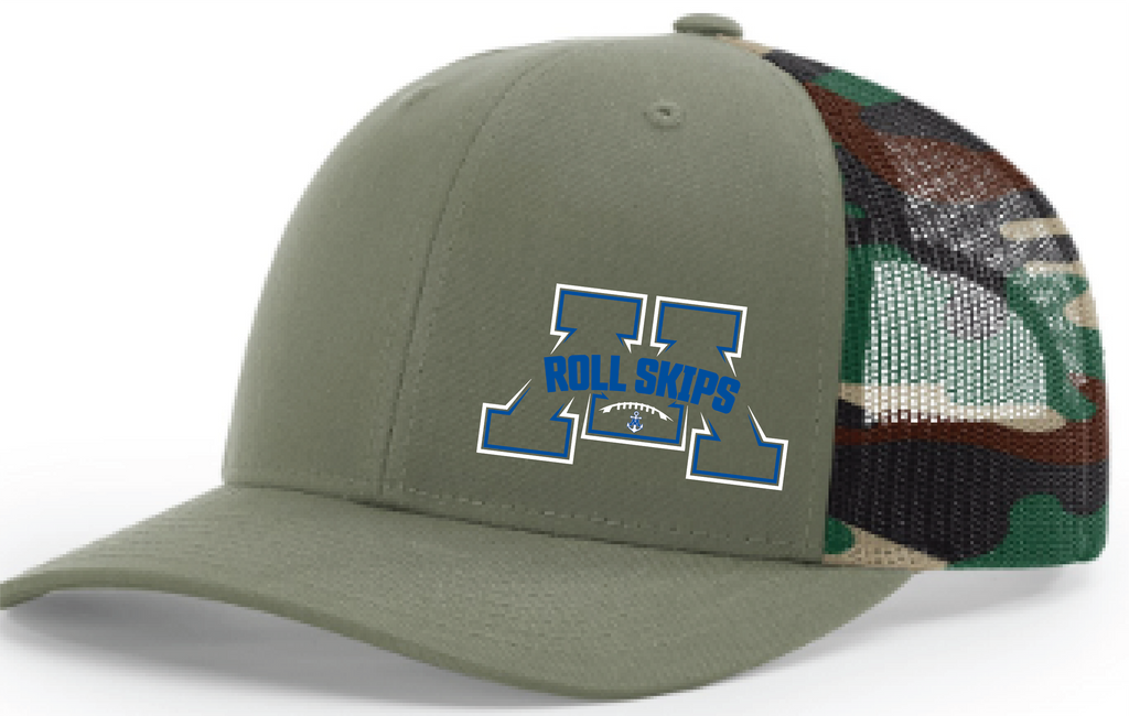 TFA Salute To Service 112 Richardson Printed Mesh Trucker Snapback Hat