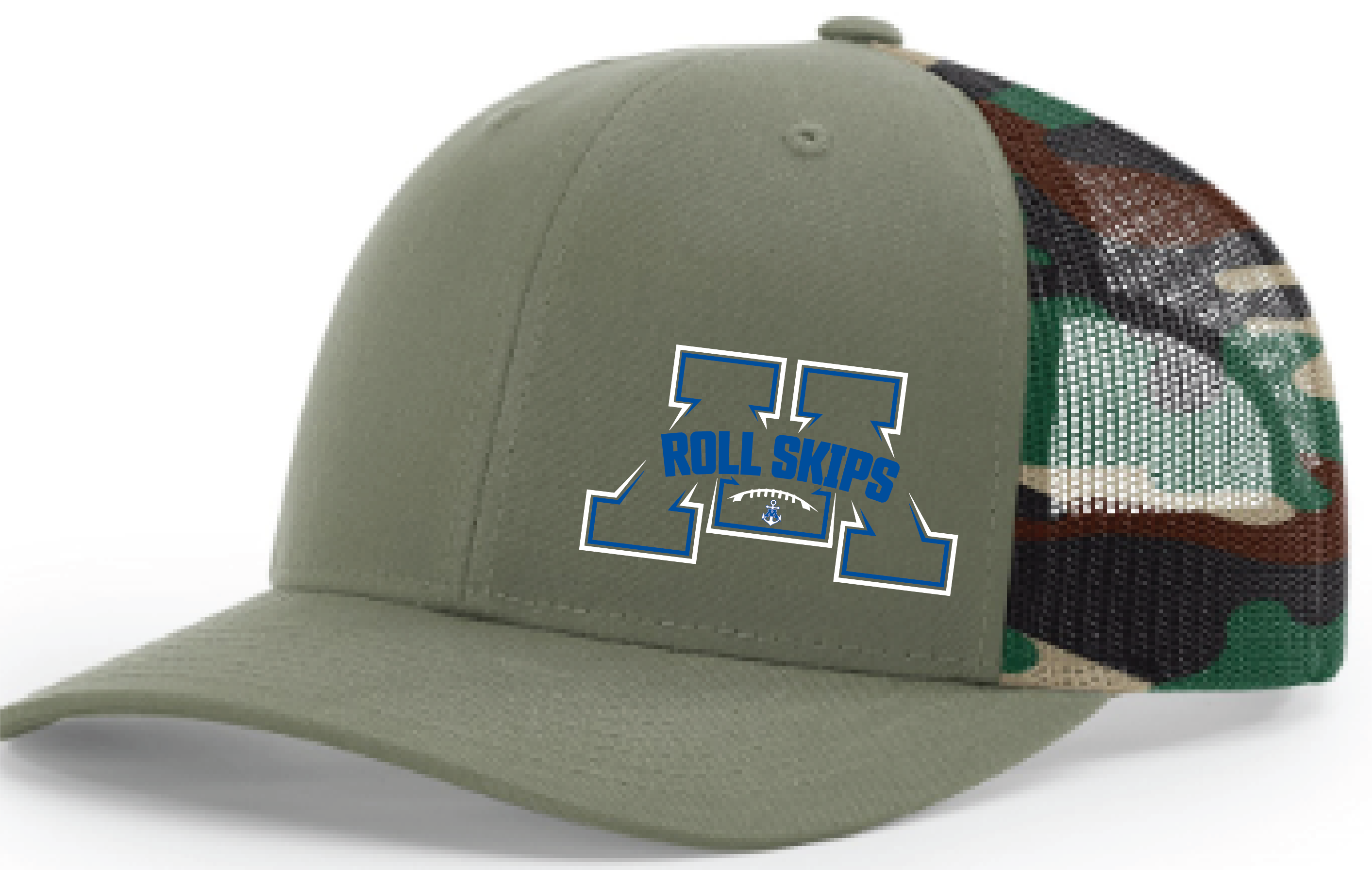 TFA Salute To Service 112 Richardson Printed Mesh Trucker Snapback Hat
