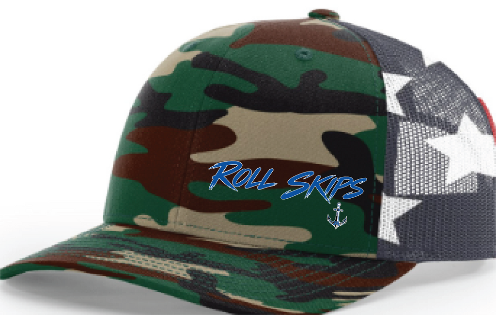 TFA Salute To Service 112 Richardson Printed Mesh Trucker Snapback Hat