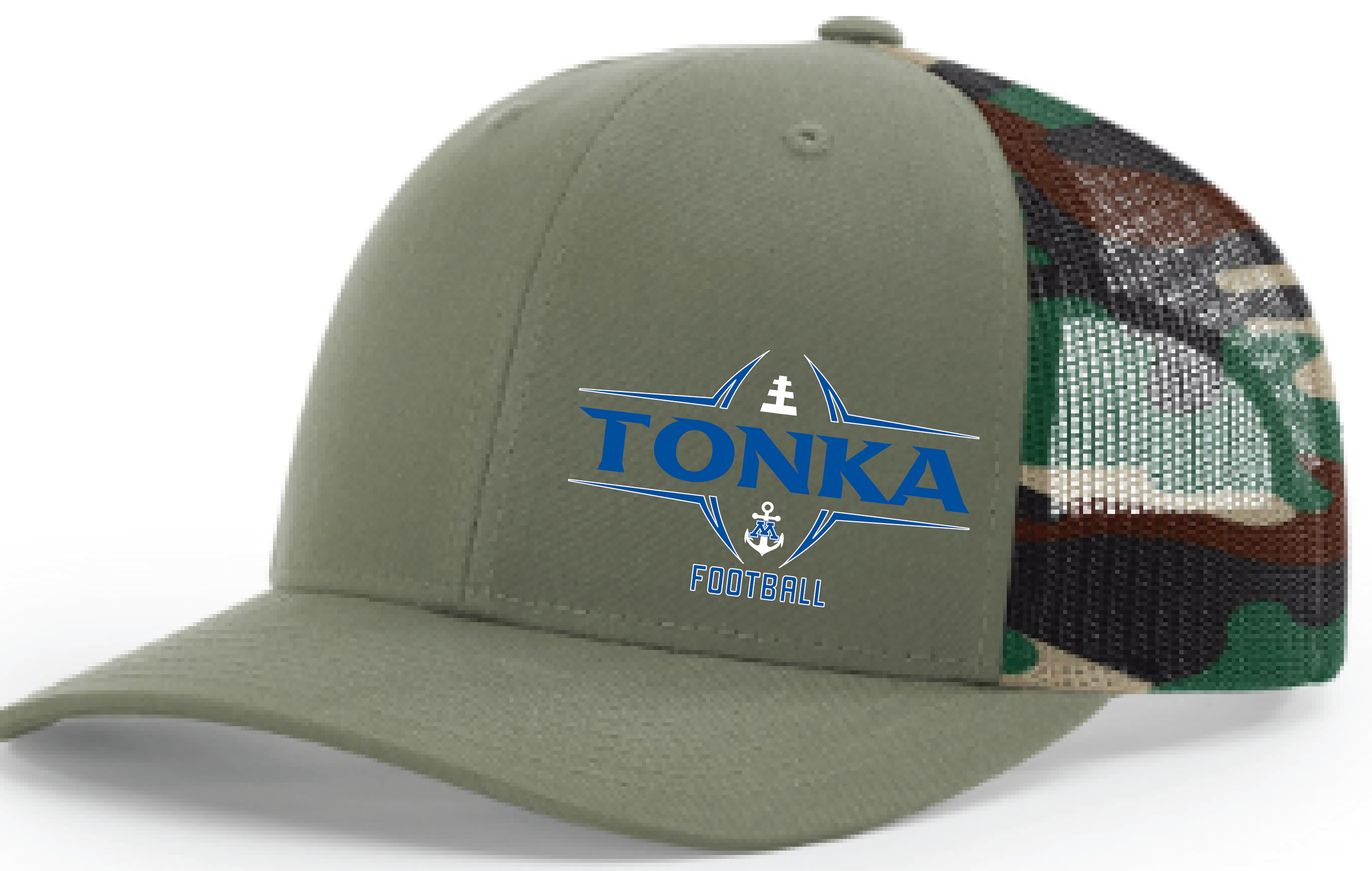 TFA Salute To Service 112 Richardson Printed Mesh Trucker Snapback Hat