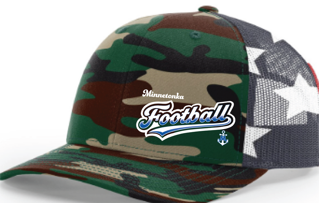 TFA Salute To Service 112 Richardson Printed Mesh Trucker Snapback Hat
