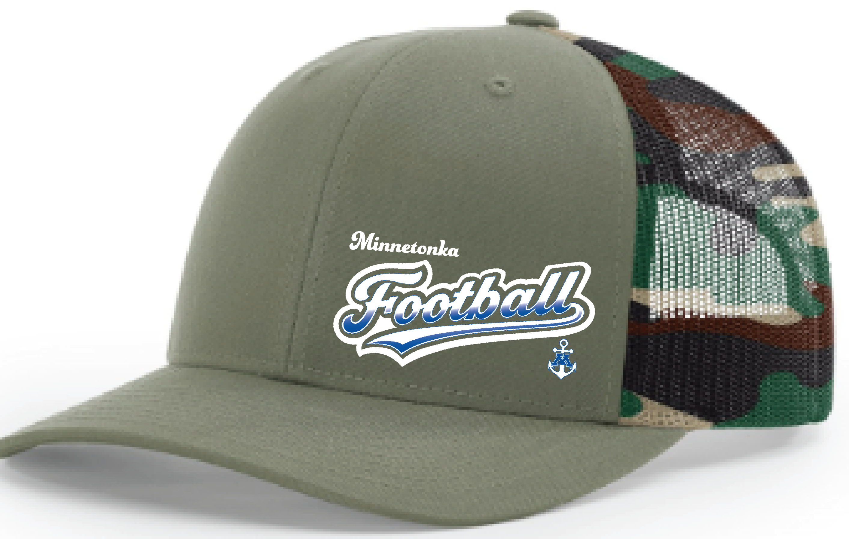TFA Salute To Service 112 Richardson Printed Mesh Trucker Snapback Hat