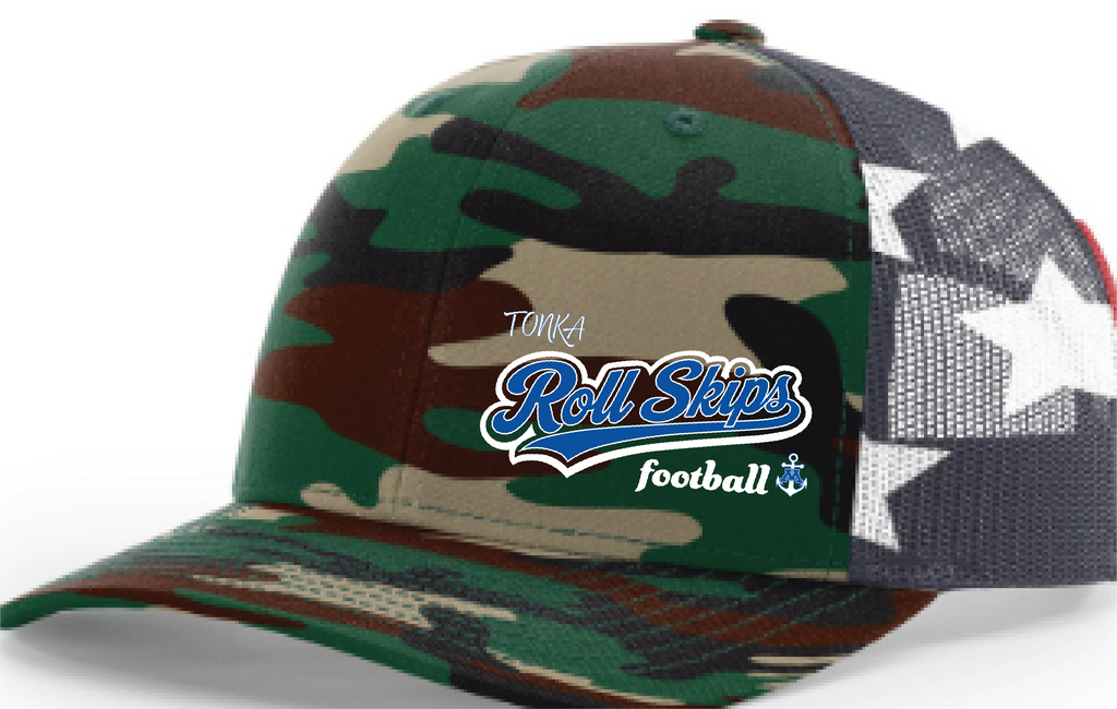 TFA Salute To Service 112 Richardson Printed Mesh Trucker Snapback Hat