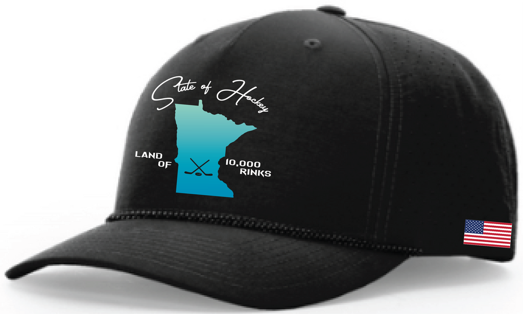 Minnesota Richardson Laser Perf Performance Rope Hat