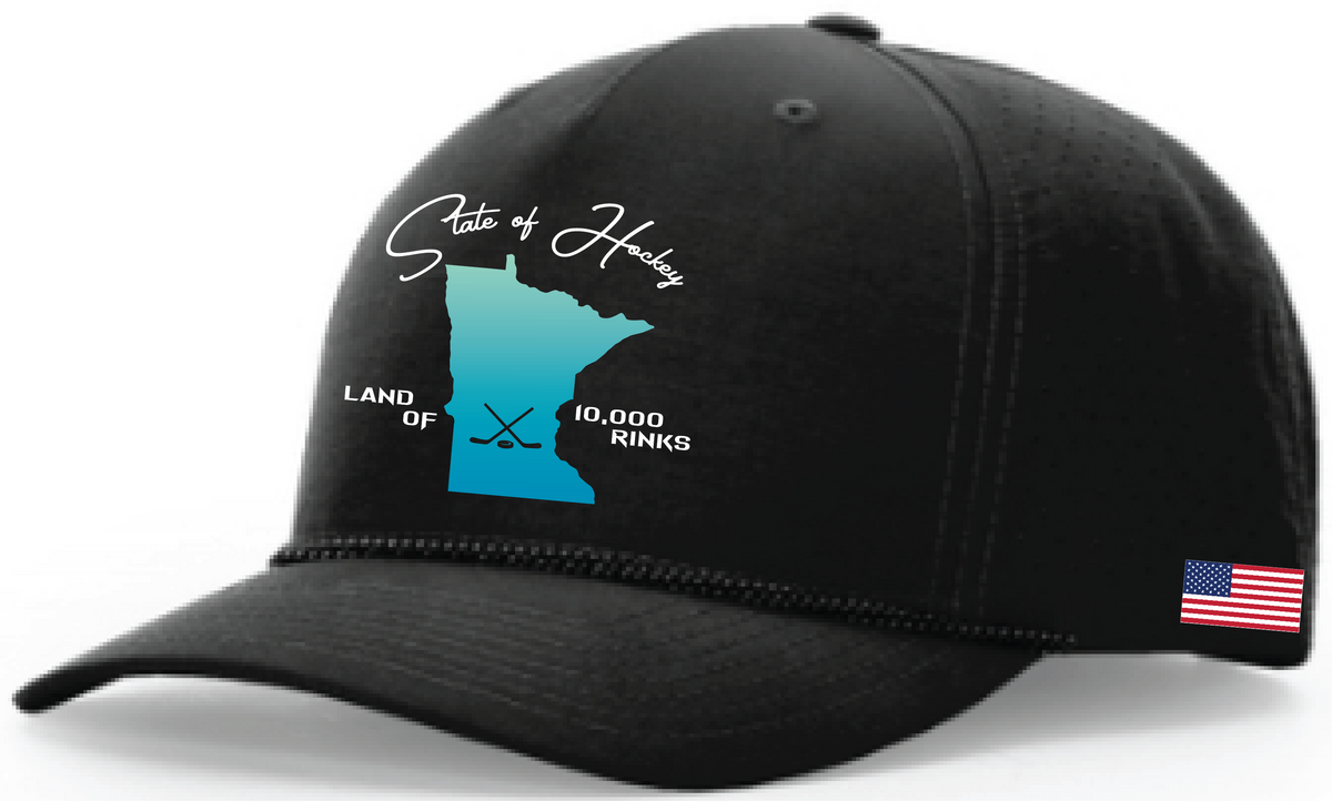 Minnesota Richardson Laser Perf Performance Rope Hat