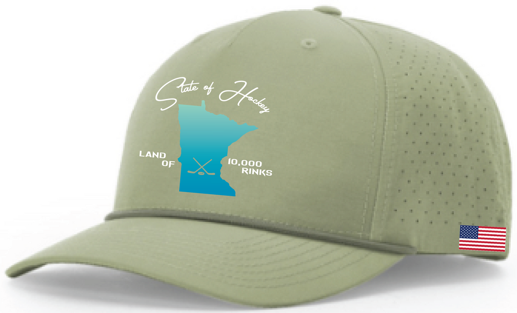 Minnesota Richardson Laser Perf Performance Rope Hat