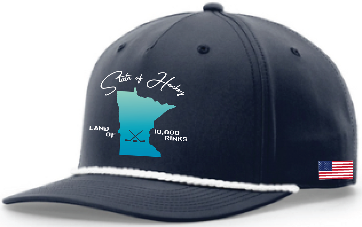 Minnesota Richardson Laser Perf Performance Rope Hat