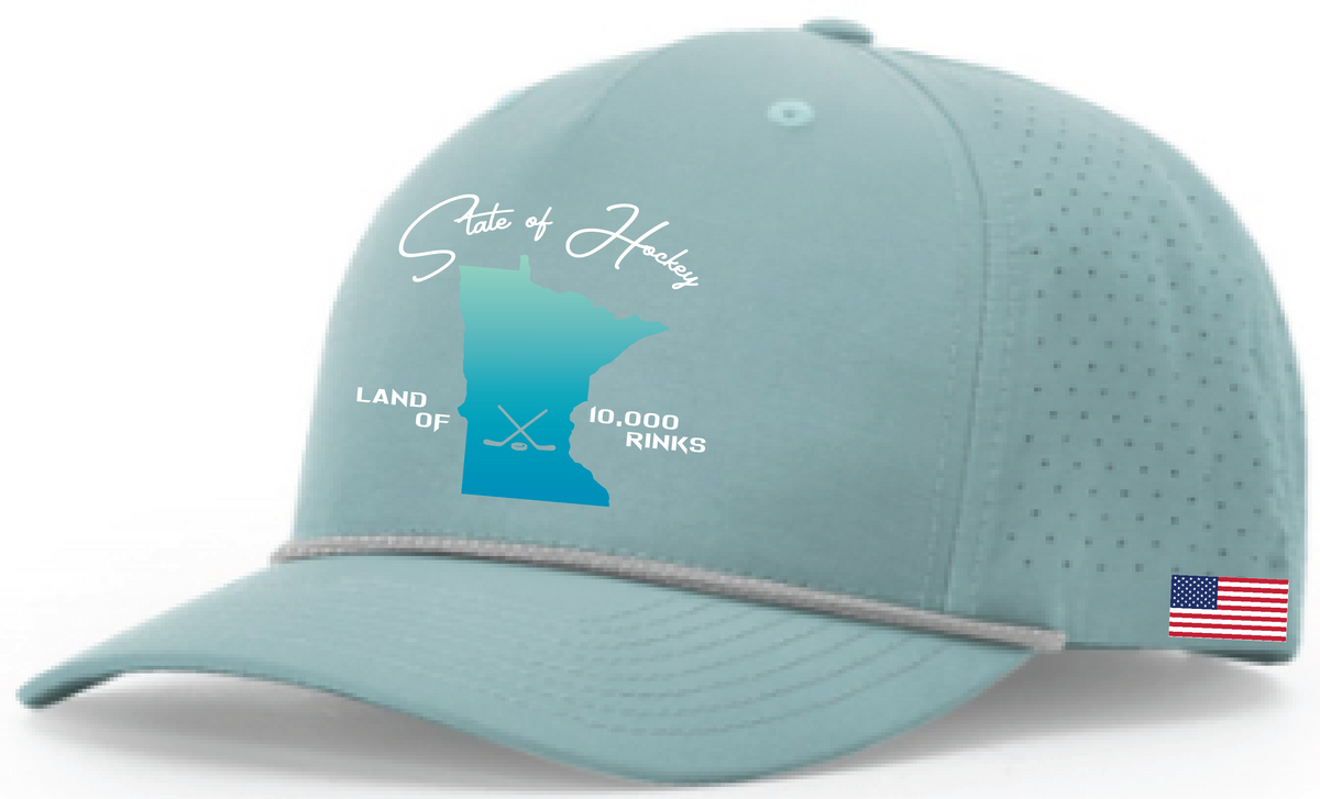 Minnesota Richardson Laser Perf Performance Rope Hat