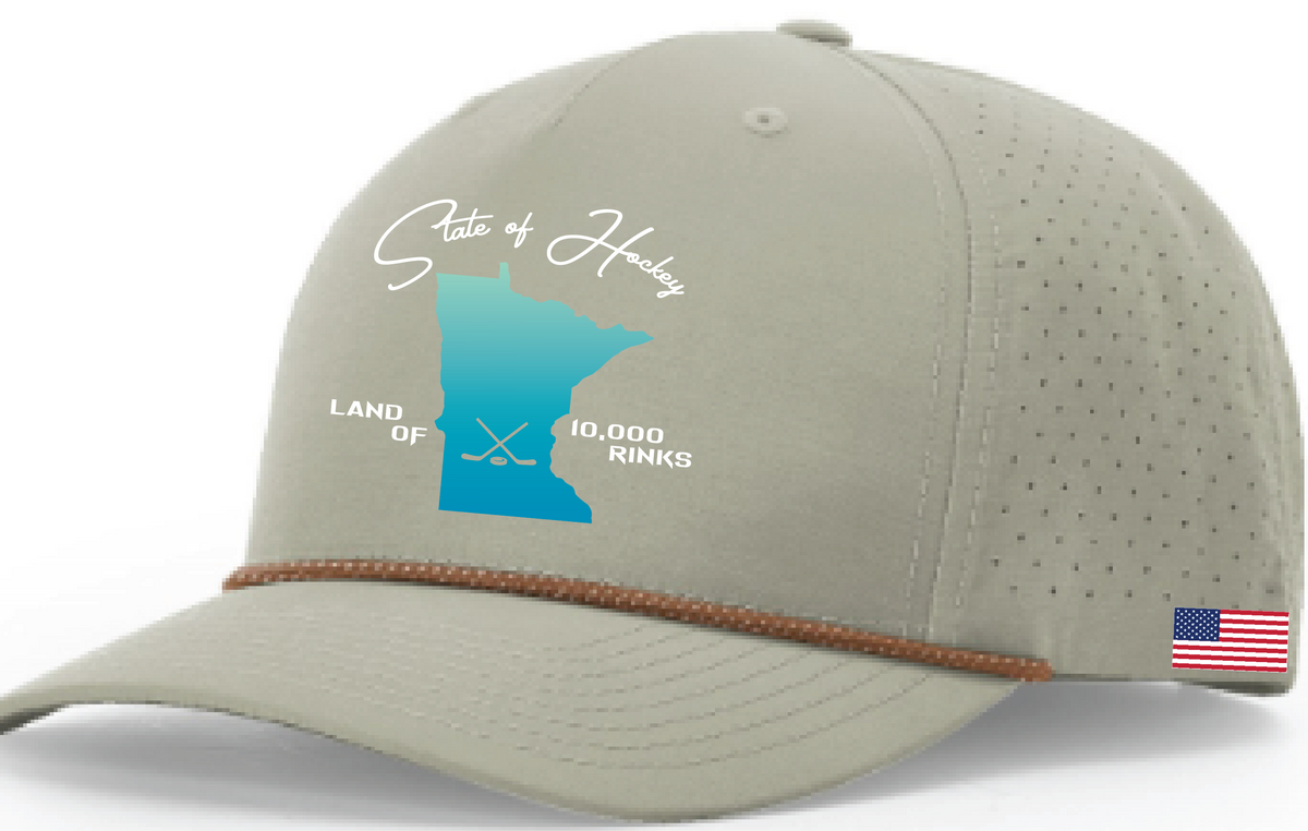 Minnesota Richardson Laser Perf Performance Rope Hat