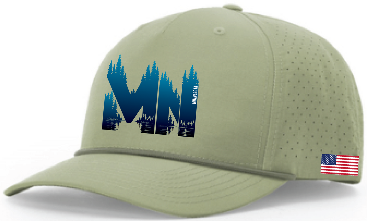 Minnesota Richardson Laser Perf Performance Rope Hat
