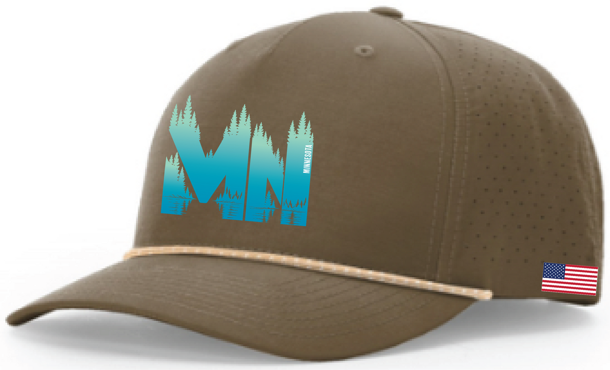 Minnesota Richardson Laser Perf Performance Rope Hat
