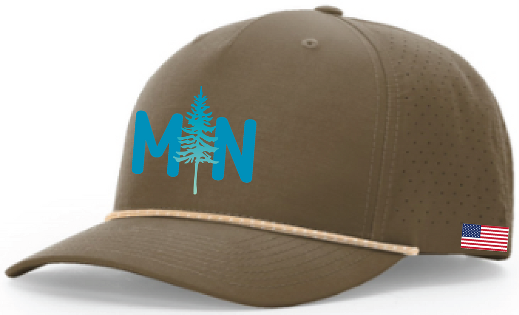 Minnesota Richardson Laser Perf Performance Rope Hat
