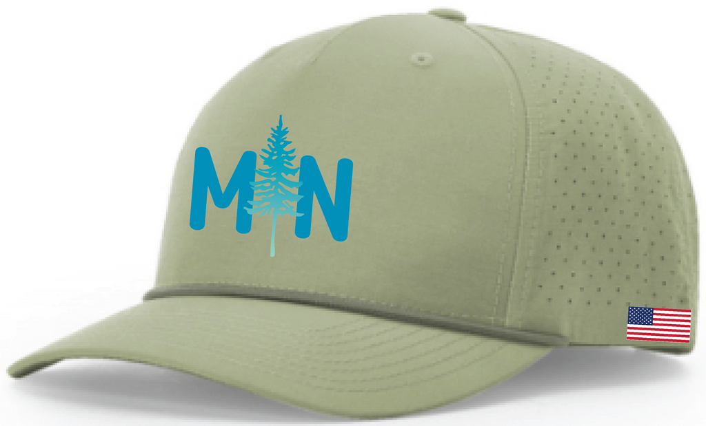 Minnesota Richardson Laser Perf Performance Rope Hat
