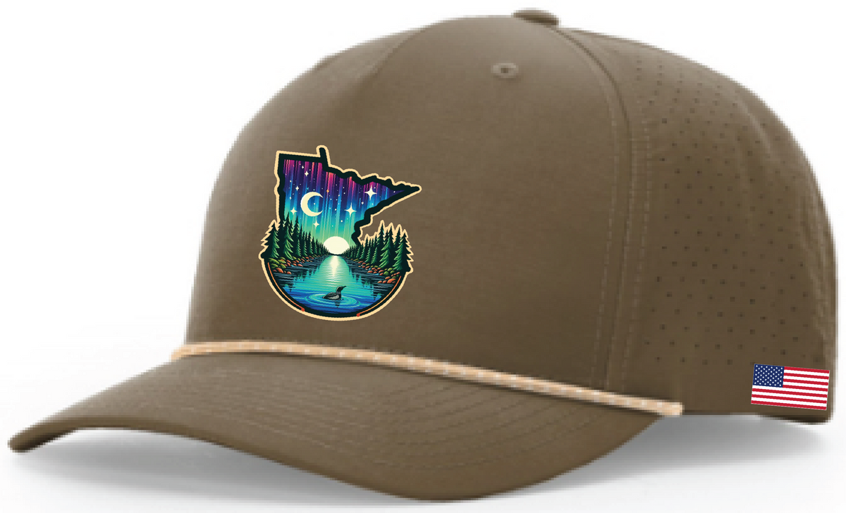 Minnesota Richardson Laser Perf Performance Rope Hat