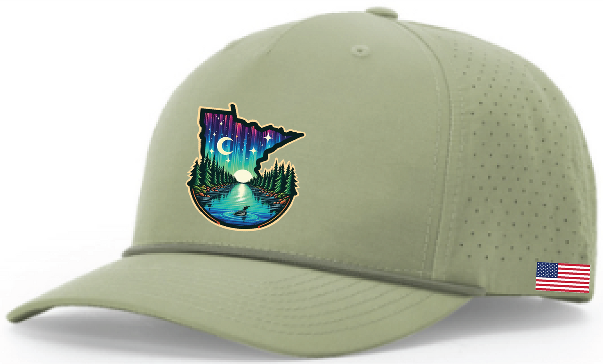 Minnesota Richardson Laser Perf Performance Rope Hat