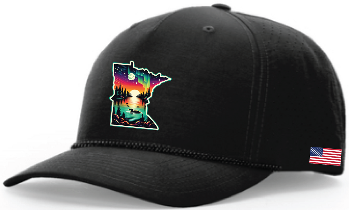 Minnesota Richardson Laser Perf Performance Rope Hat