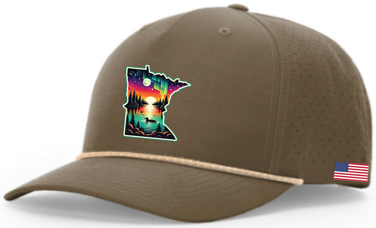 Minnesota Richardson Laser Perf Performance Rope Hat