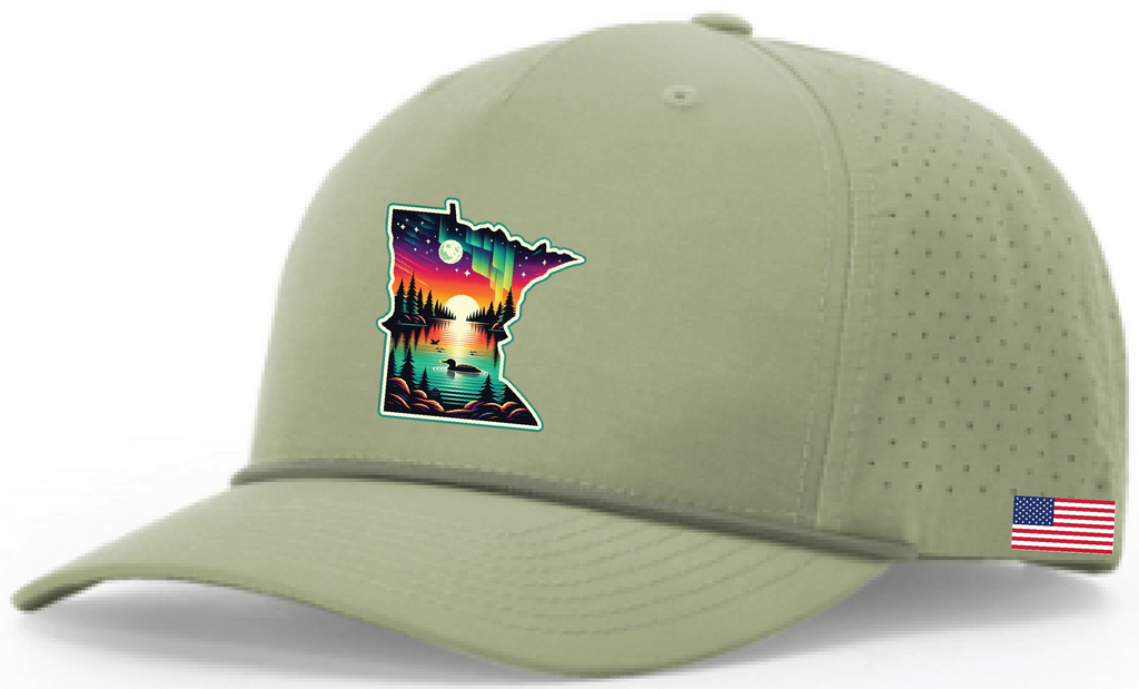 Minnesota Richardson Laser Perf Performance Rope Hat