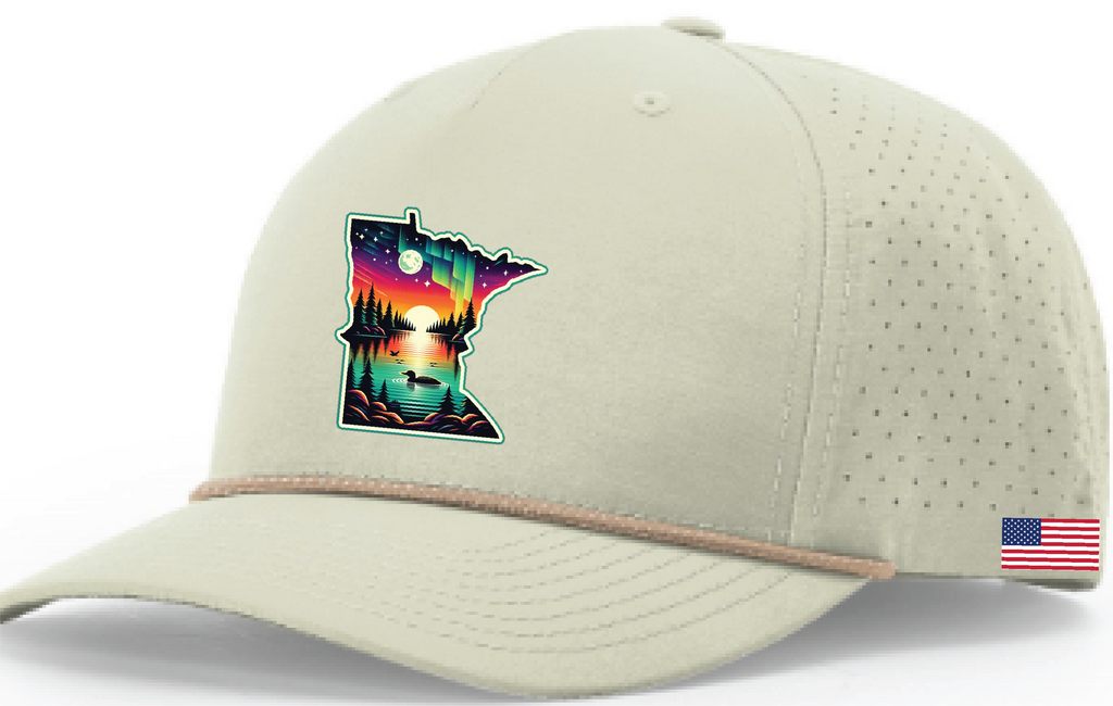 Minnesota Richardson Laser Perf Performance Rope Hat