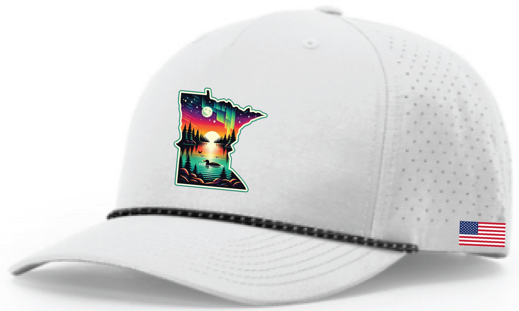 Minnesota Richardson Laser Perf Performance Rope Hat