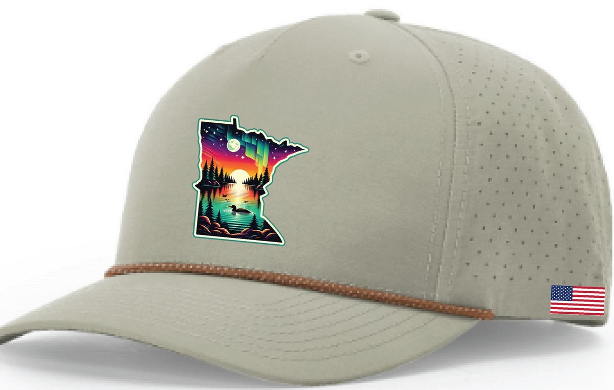 Minnesota Richardson Laser Perf Performance Rope Hat