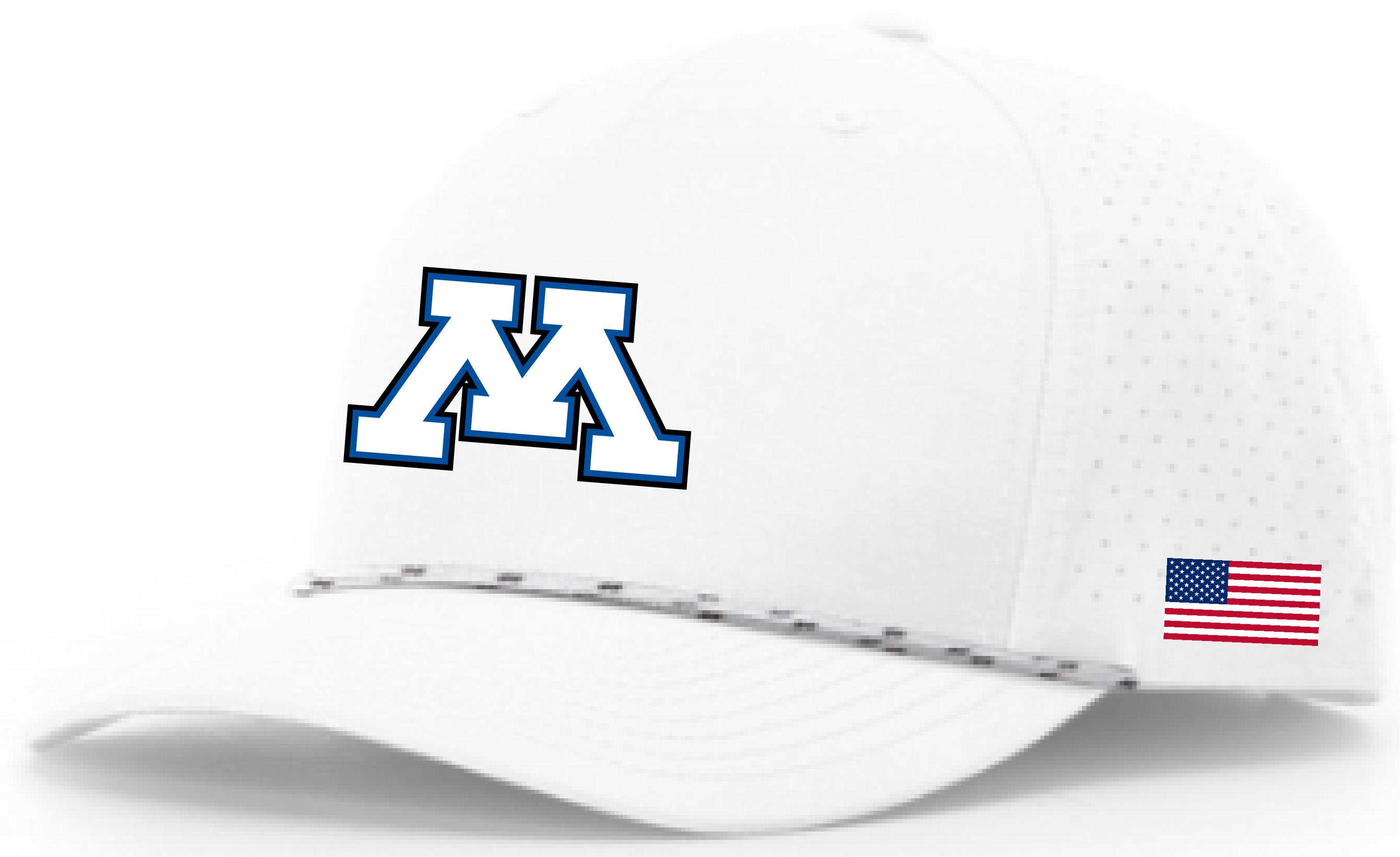 Tonka M Emblem 355 Richardson Laser Perf Performance White Rope Hat