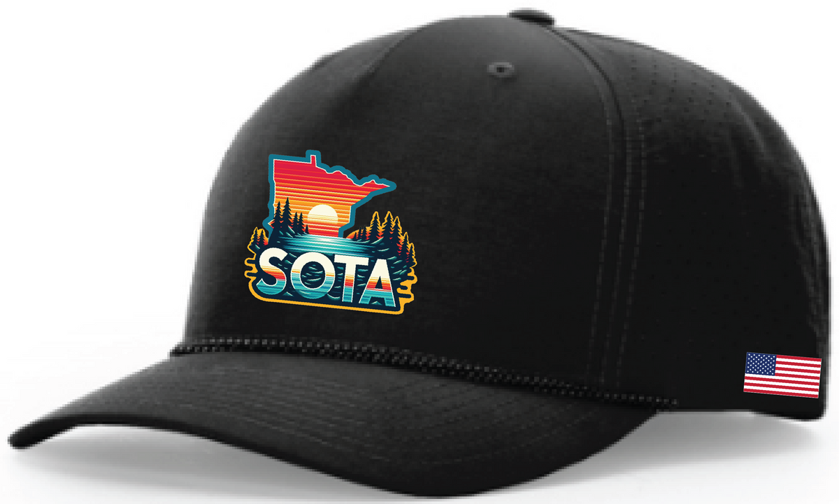 Minnesota Richardson Laser Perf Performance Rope Hat