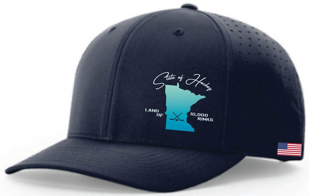 Minnesota 632 Richardson Laser Perf R-Flex Snapback Hat