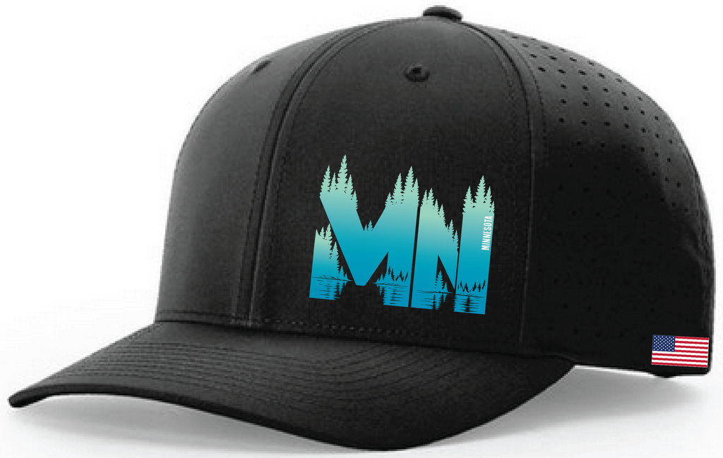 Minnesota 632 Richardson Laser Perf R-Flex Snapback Hat