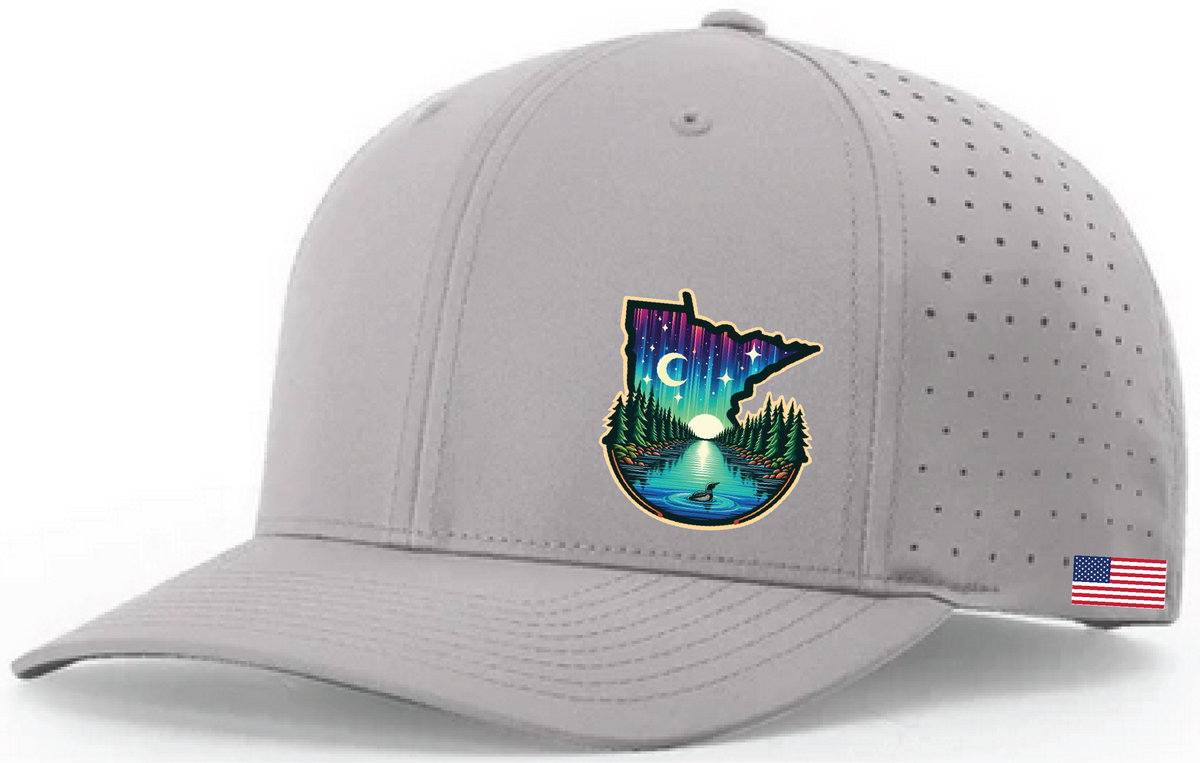 Minnesota 632 Richardson Laser Perf R-Flex Snapback Hat