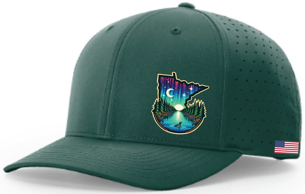 Minnesota 632 Richardson Laser Perf R-Flex Snapback Hat