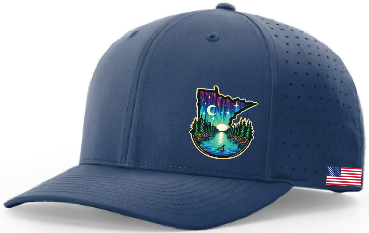 Minnesota 632 Richardson Laser Perf R-Flex Snapback Hat