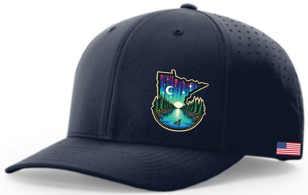 Minnesota 632 Richardson Laser Perf R-Flex Snapback Hat