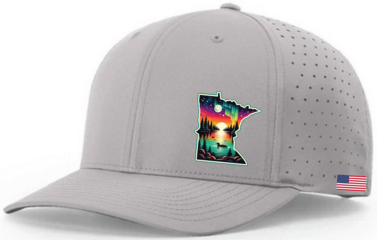Minnesota 632 Richardson Laser Perf R-Flex Snapback Hat