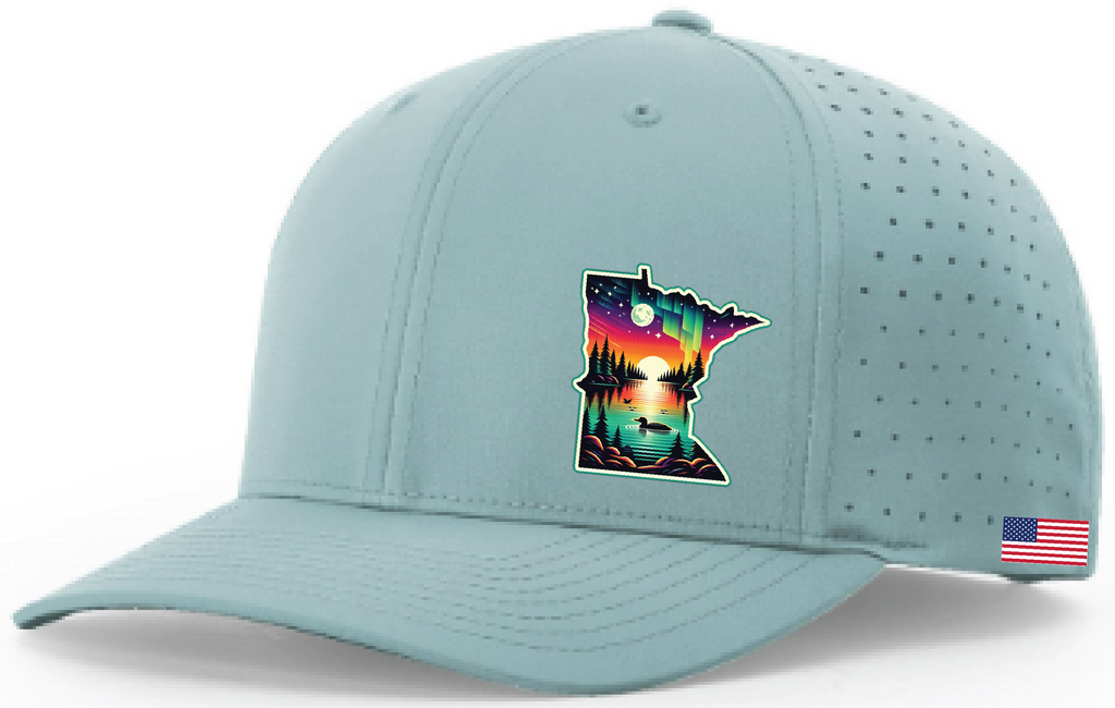 Minnesota 632 Richardson Laser Perf R-Flex Snapback Hat
