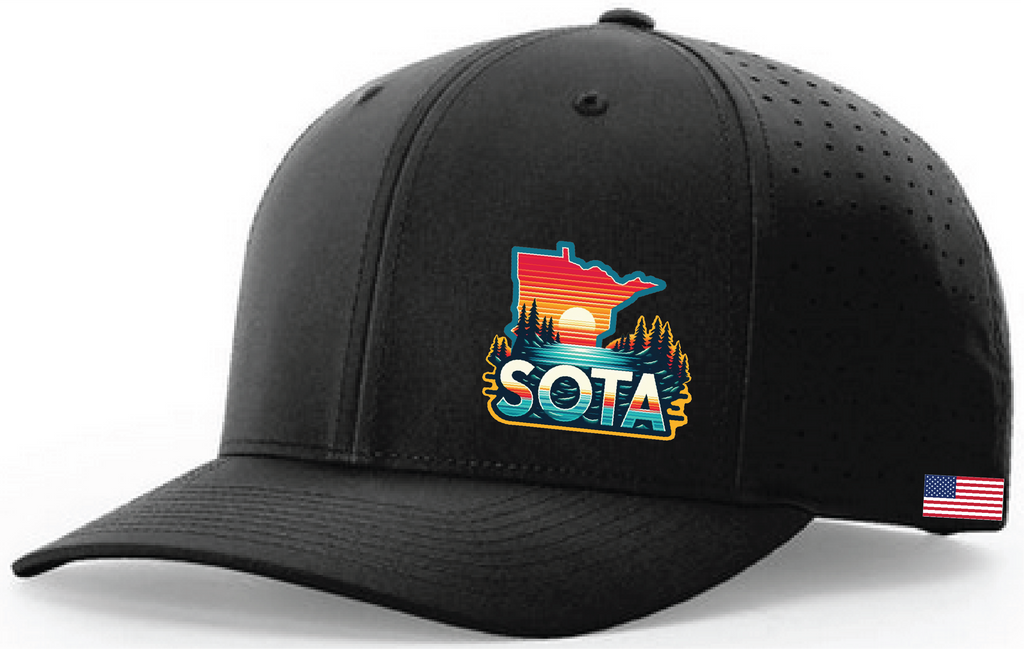 Minnesota 632 Richardson Laser Perf R-Flex Snapback Hat