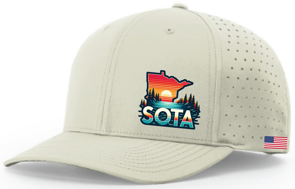 Minnesota 632 Richardson Laser Perf R-Flex Snapback Hat