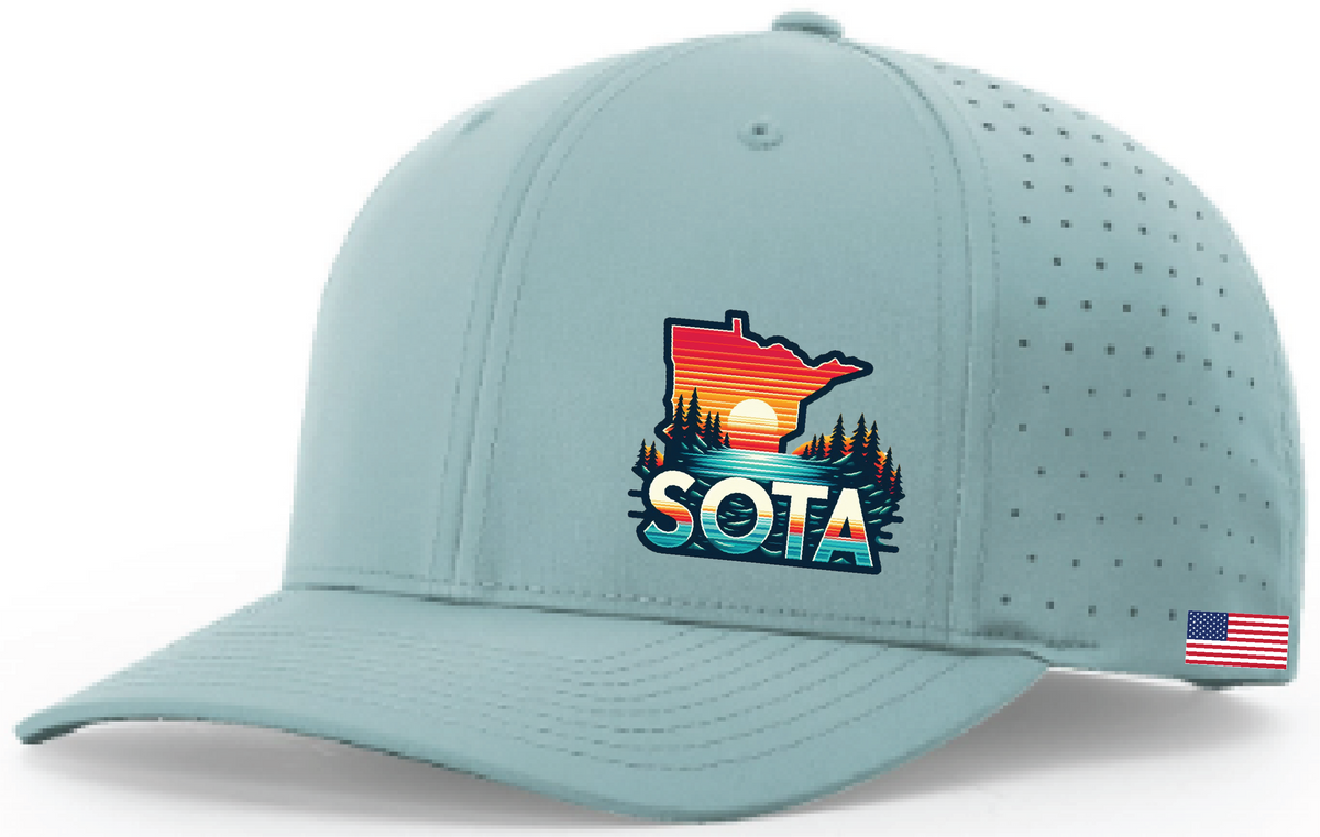 Minnesota 632 Richardson Laser Perf R-Flex Snapback Hat