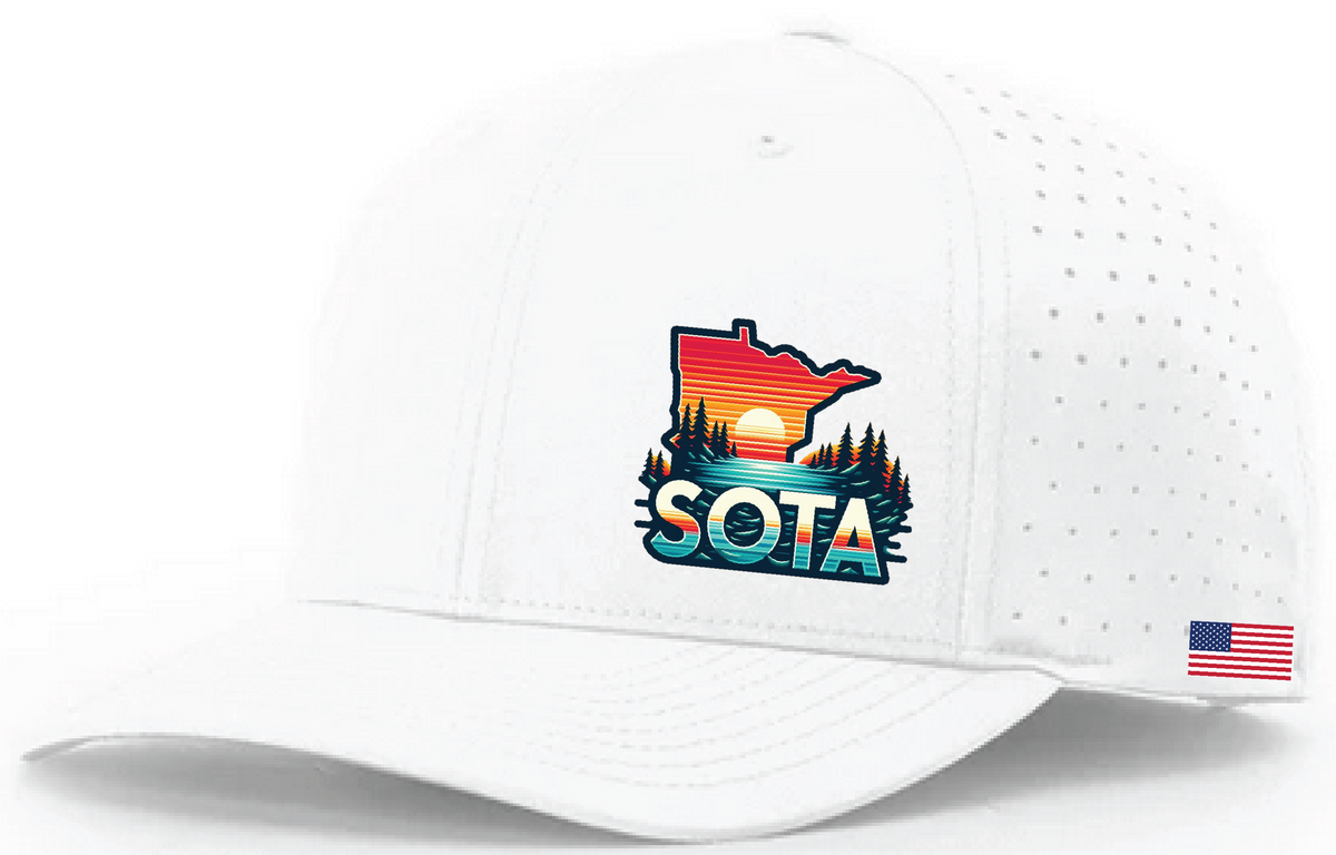Minnesota 632 Richardson Laser Perf R-Flex Snapback Hat